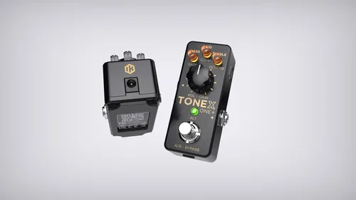 Vista 6 de IK Multimedia TONEX ONE+ AI - Amplificador de guitarra y pedal de efectos con edición inalámbrica Bluetooth, control MIDI, interfaz de audio USB