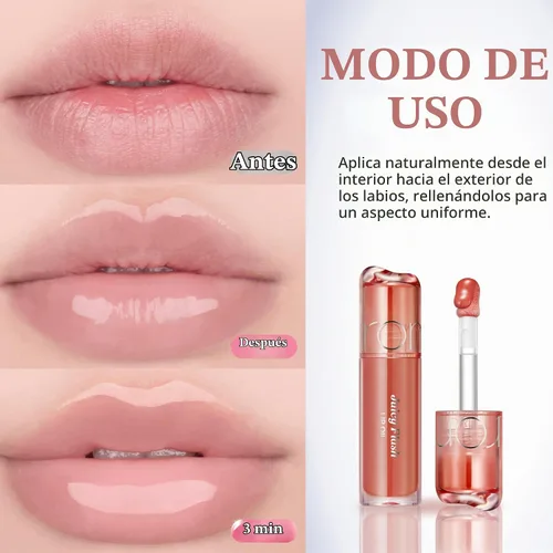 Vista 4 de rom&nd JUICY FLASH LABIO ACEITE 05 BEIGE PERA
