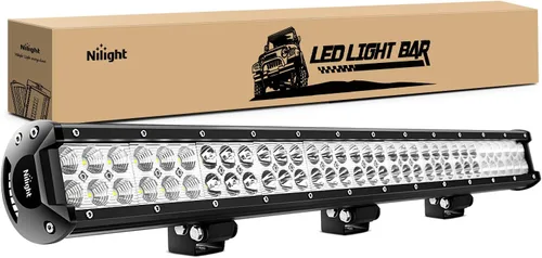 Vista 10 de Nilight 39 Pulgadas 252W Barra de Luz LED Combo Puntal y Dispersión 24V 12V Iluminación para Barco, Iluminación de Conducción Todoterreno, Luces