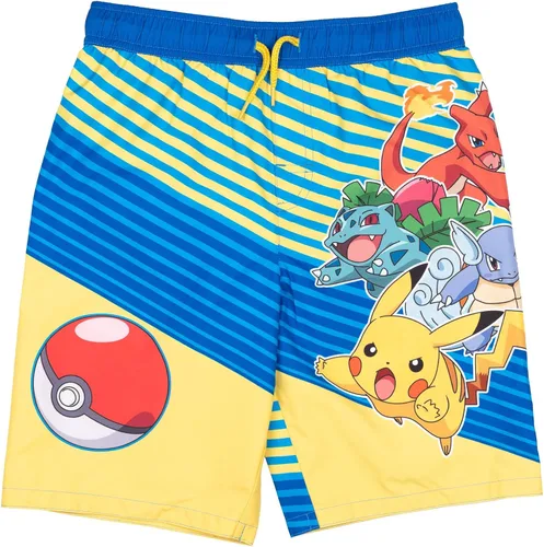 Vista 9 de Traje de baño Pokemon UPF 50+ para niños pequeños a niños grandes (4T - 14-16)
