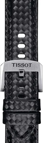 Vista 2 de Reloj automático Tissot de acrilonitrilo butadieno estireno con correa de nailon, negro, 20 (Modelo T852046829)