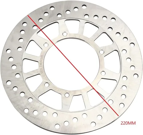 Vista 2 de Rotor de freno de disco de freno trasero para Yamaha XT600 1987 XT600Z Tenere 1988-1990 XT600E 1992-2003 XT660 Tenere 1991-1998 Disco de motocicleta