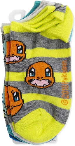 Vista 5 de Pokemon Boys 5 Pack No Show Socks
