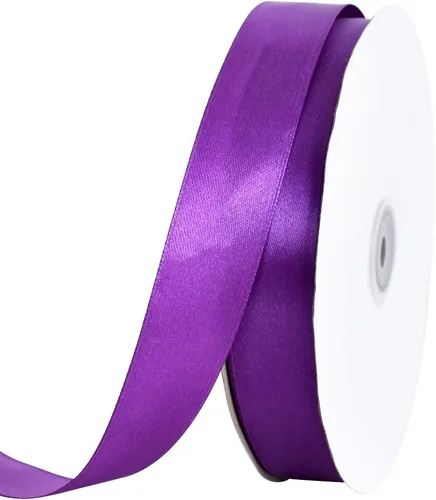 Vista 34 de TONIFUL 1-1/2 Pulgadas (40mm) x 100 Yardas Cinta de Satén Rosa Bebé Ancha de Tela Sólida para Envolver Regalos, Cinta para Silla, Día de San