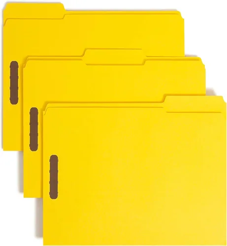 Vista 22 de Smead carpeta reforzada tamaño carta, 50 por caja, Variados
