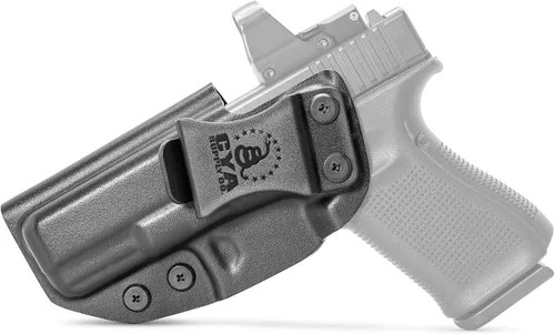 Vista 64 de CYA Supply Co. - Fundas IWB Black Optics Ready - Múltiples ajustes - Propiedad de veteranos - Fabricado en Estados Unidos