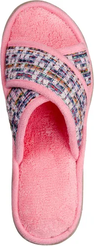 Vista 6 de isotoner Novedades para mujer Tween Nikki X Slide, Rosado
