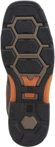 Vista 3 de Ariat Botas de trabajo Overdrive con punta cuadrada de 8 pulgadas de ancho para hombre