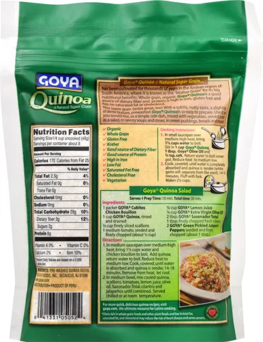 Vista 3 de Goya Quinoa orgánica, 12 oz (5052)