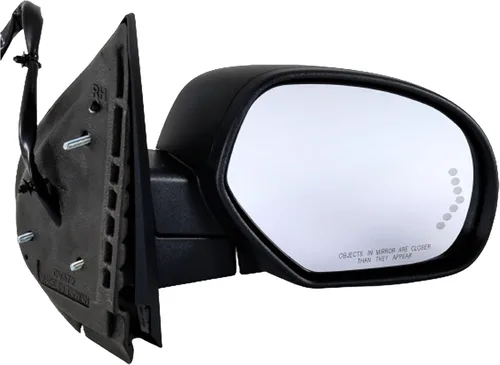 Vista 78 de Kool Vue - Espejo calefactable izquierdo para Chevrolet Silverado 1500 GMC Sierra 1500 2007-2013 plegable eléctrico con luz de señal y lámpara