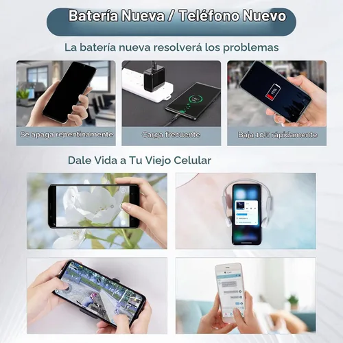 Vista 5 de Batería de repuesto BL-4XL compatible con Nokia 6300 4G con herramientas