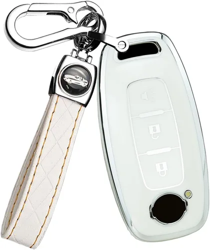 Vista 9 de ontto Funda de llave de 3 botones para Nissan 2023, accesorios para llavero, carcasa de TPU suave para llave Pathfinder Kicks X-Trail Rogue