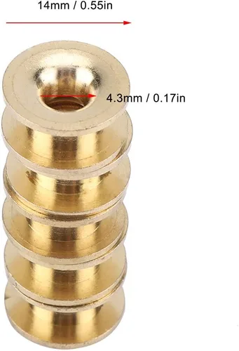 Vista 4 de 10 unids Universal Grass Trimmer Ojales Manga Strimmer Cortador Piezas Accesorios Piezas de Repuesto