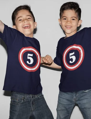 Vista 2 de Tstars Capitán 3er cumpleaños camisa niño tercer traje 3 años niño niño regalo fiesta camisas