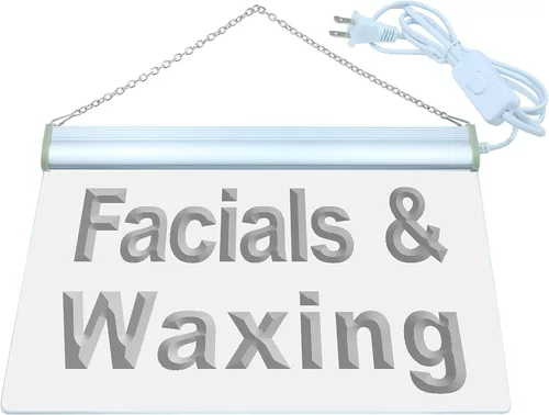 Vista 2 de ADVPRO M085-b - Letrero de luz de neón para depilación facial y depilación