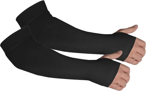 Vista 11 de Mangas protectoras de brazo para piel fina de ancianos, moretones, protección solar, hombres, mujeres