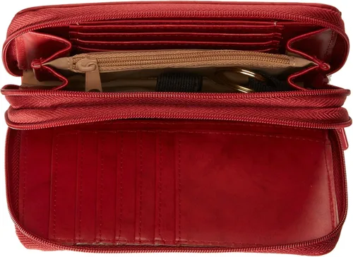 Vista 4 de Buxton Heiress - Cartera organizadora con doble cremallera