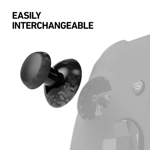 Vista 4 de SCUF Instinct Interchangeable Thumbsticks Black 4 Pack, Replacement Joysticks Only for SCUF Instinct Pro Performance Xbox Series XS Controller