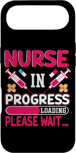 Vista 27 de Nurse is Loading Please Wait Case for iPhone 17