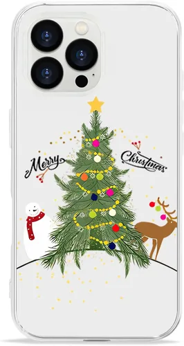 Vista 27 de LCHULLE Compatible con iPhone SE 2022/2020 Funda para iPhone 8 iPhone 7 Funda de Navidad Santa Vacaciones Diseño Transparente Claro Mujeres Hombres