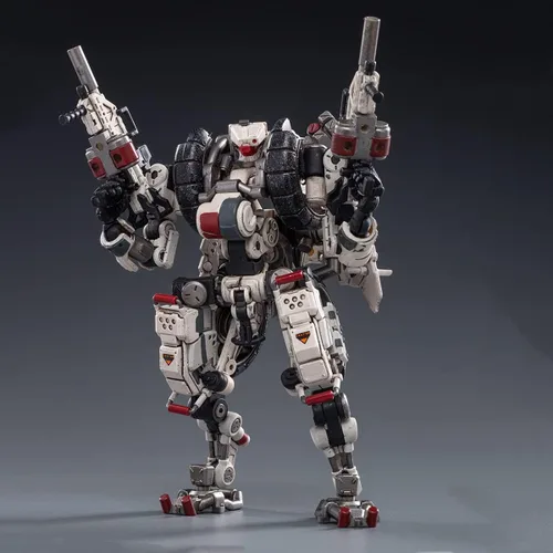 Vista 3 de Pipigirl Figura de acción de soldado Mecha extraíble 1/18, serie Hurricane, máquina de combate de asalto de tormenta blanca, modelo de armadura