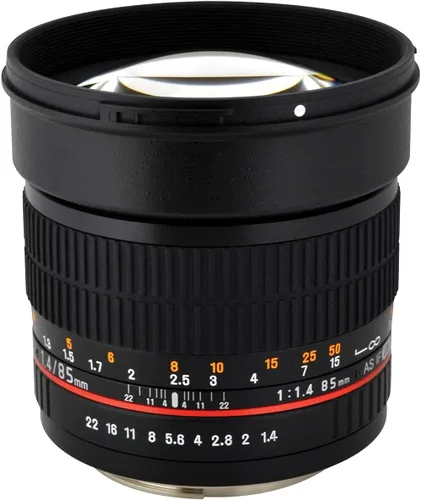 Vista 2 de Rokinon objetivo asférico F1.4 de 85 milímetros