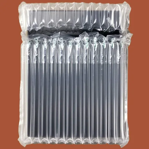 Vista 5 de Paquete de 50 bolsas protectoras inflables para laptop con bomba manual. Apto para portátiles de 14 pulgadas, protección contra caídas de 360
