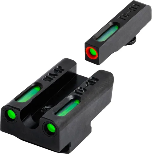 Vista 11 de Truglo TFX PRO - Mira de pistola, tritio brillante a prueba de golpes y vista nocturna de fibra óptica para pistolas, compacta, duradera y sin