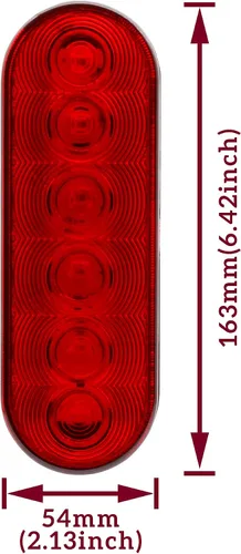 Vista 8 de SAUTVS 1 luz trasera LED roja para Can Am Defender y MAX 2016-2026