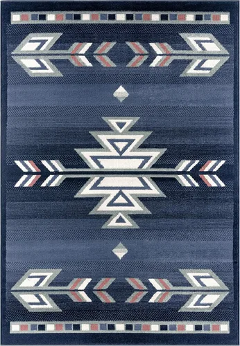 Vista 11 de Home Dynamix Premium Sagrada Southwestern - Alfombra de área geométrica beige/verde, 5'2"x7'4