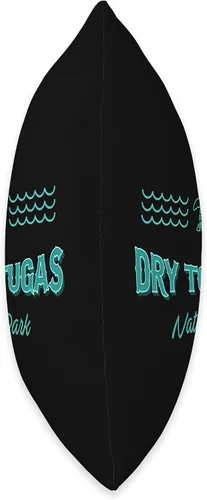 Vista 2 de Dry Tortugas National Park Gifts by KAEDAM Dry Tortugas National Park Florida Keys - Almohada de recuerdo de viaje, 16 x 16 pulgadas, multicolor