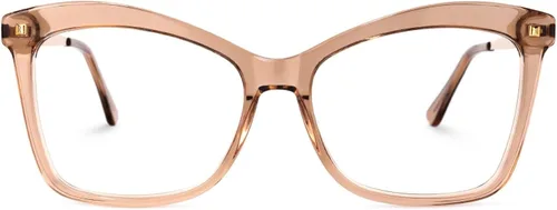 Vista 11 de Zeelool Gafas de bloqueo de luz azul mariposa de gran tamaño con estilo para las mujeres Isaebella FP0044