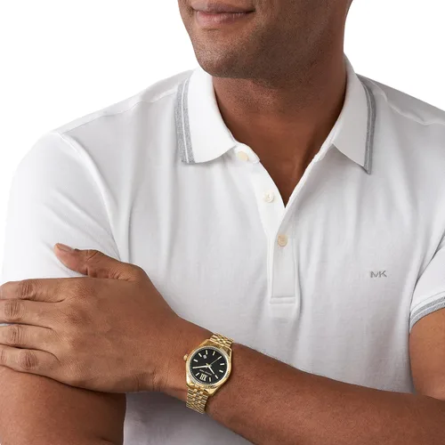 Vista 4 de Michael Kors - Reloj cronógrafo Lexington de acero inoxidable