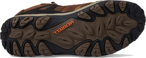 Vista 3 de Merrell Tenis Accentor 3 Mid para hombre, forro textil, punta redonda, cierre de encaje, diseño de caña alta