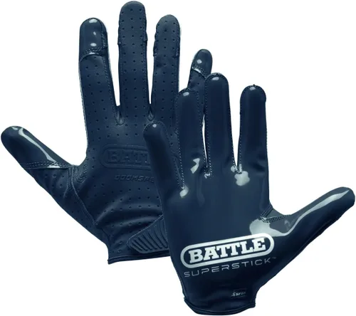 Vista 54 de Battle Guantes deportivos con receptor de velocidad Doom Blanco