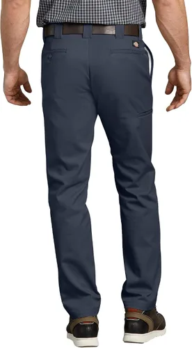 Vista 2 de Dickies - Pantalón cónico de trabajo de sarga elástica para hombre