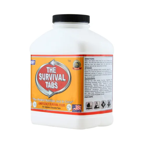 Vista 4 de Survival Tabs – Suministro de alimentos de emergencia – Tabulaciones