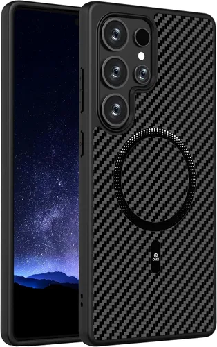 Vista 11 de ONES Funda delgada para iPhone 8 Plus / 7 Plus, cubierta de patrón de fibra de carbono, funda protectora a prueba de golpes con diseño minimalista