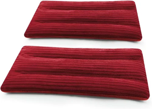 Vista 17 de Almohadilla térmica para microondas de 6 x 12, almohadilla térmica pequeña para microondas, almohadilla térmica de bolsa de frijoles para microondas