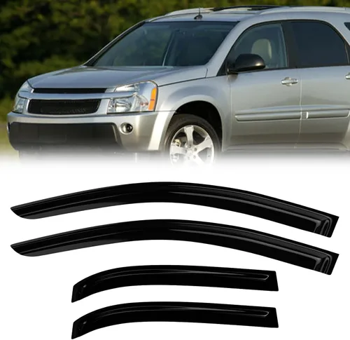Vista 15 de Protectores de lluvia de ventana para Ford F150 SuperCab 2004-2014 2 piezas deflector de ventana para 09-14 F-150 con 2 puertas delanteras