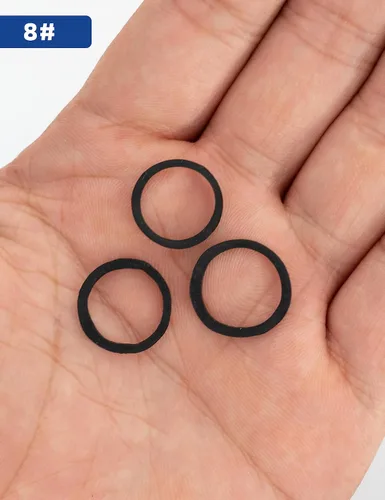 Vista 8 de BLUEWING Bandas de goma tácticas de 1.76 oz/8.82 oz, bandas elásticas de goma negras para pesca, tamaño 8#, 32#, 64#, 81#, 105#