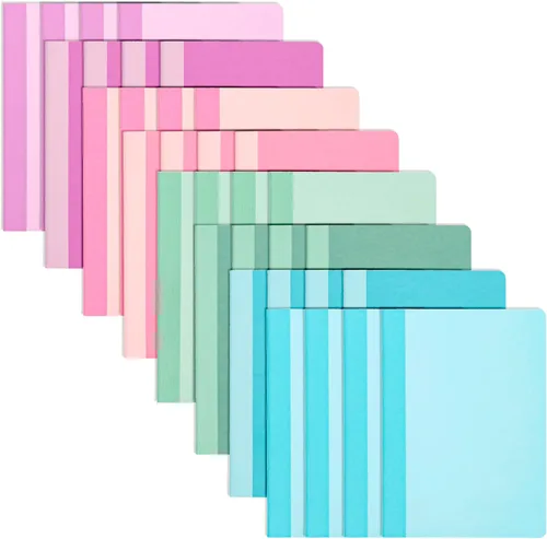 Vista 7 de PAPERAGE Cuadernos pequeños de composición, paquete de 16, 60 páginas, 4 cubiertas de color con papel rayado con rayas universitarias, (joya), 5.75