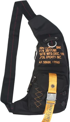Vista 7 de Bolso bandolera de nailon, mochila pequeña, bolsa de hombro cruzada