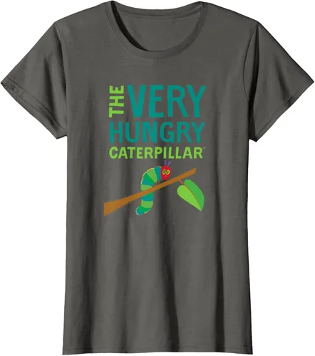 Vista 5 de Camiseta infantil The Very Hungry Caterpillar Negro