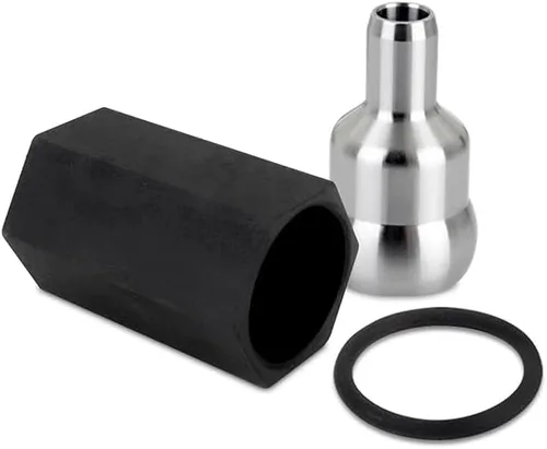 Vista 4 de Mishimoto Juego de tubos de bola de riel de aceite de alta presión, compatible con Ford 6.0L Powerstroke 2004.5-2007