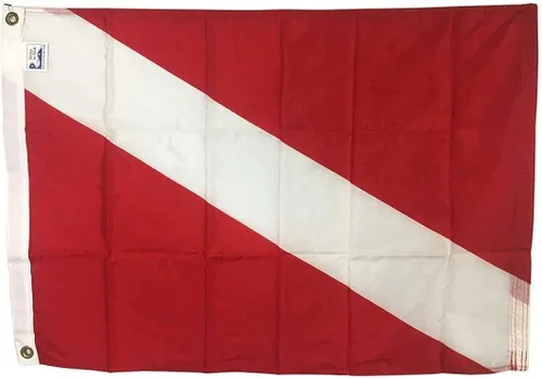 Vista 7 de Bandera náutica de señal de barco de 2 x 3 pies, fabricada en Estados Unidos