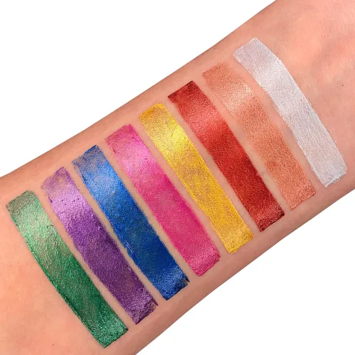Vista 2 de Cosmic Moon - Lápiz labial metálico - 0.17oz - ¡Para labios metálicos fascinantes! - Oro
