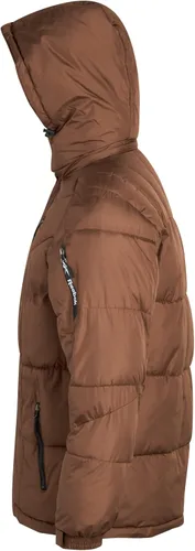 Vista 5 de Reebok Chaqueta de invierno para hombre, resistente al agua, acolchada, con capucha (S-XL)