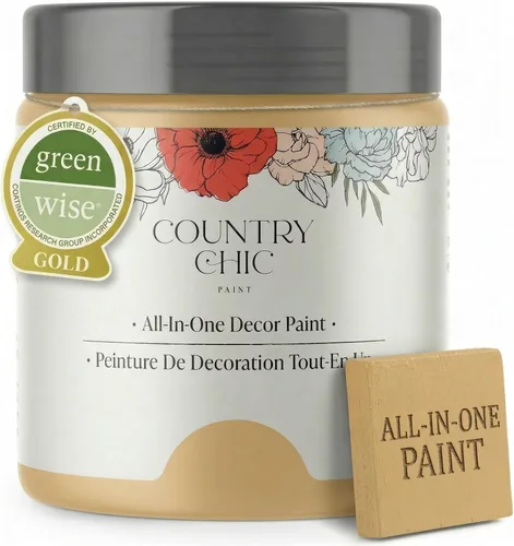 Vista 72 de Country Chic - Pintura a la tiza todo en uno para muebles y armarios, ecológica, acabado mate, con primer y sellador, para madera y metal, Alchemist