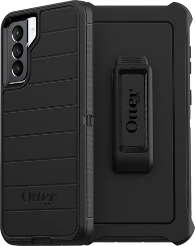 Vista 10 de OtterBox Defender Series - Funda resistente y funda con clip para cinturón para Samsung Galaxy S21 5G (solamente), embalaje al por menor, color rosa